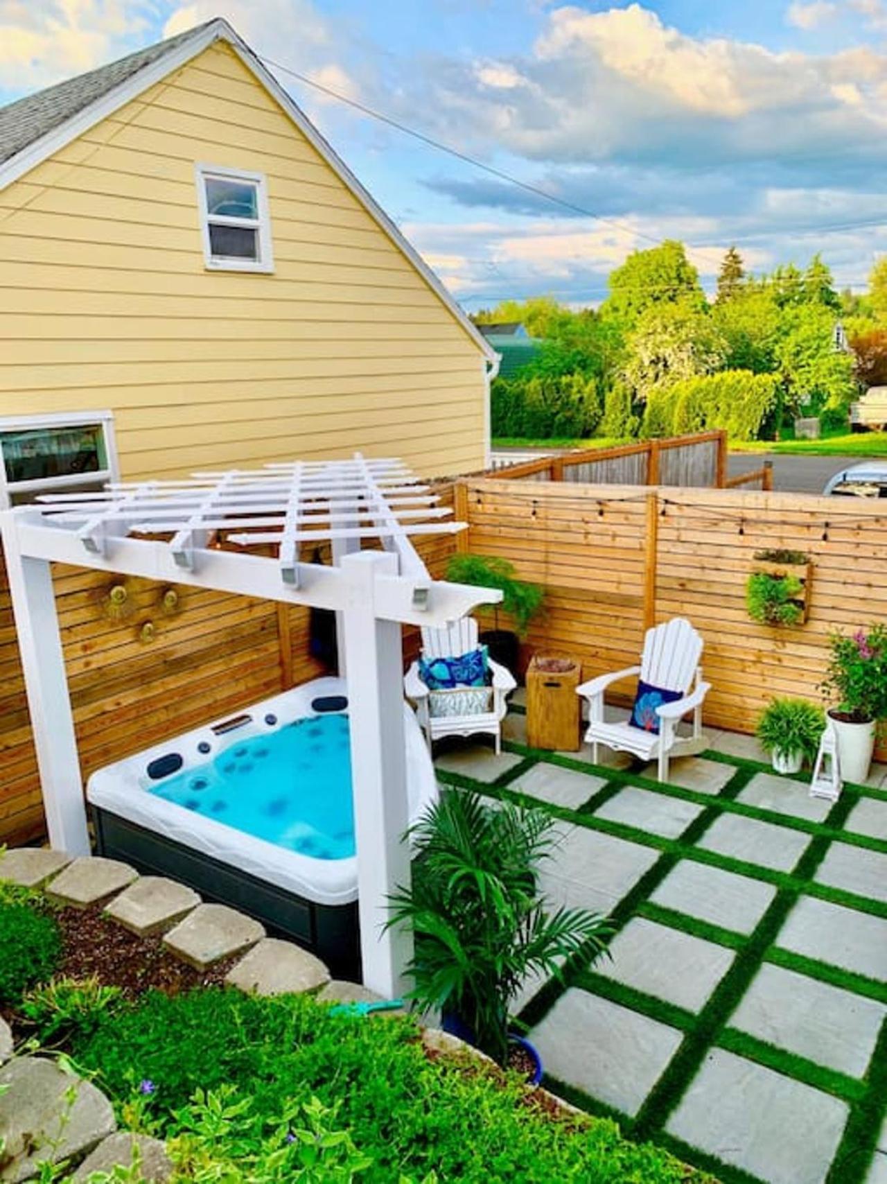 Private New Garden Apartment W Hot Tub Camas Экстерьер фото